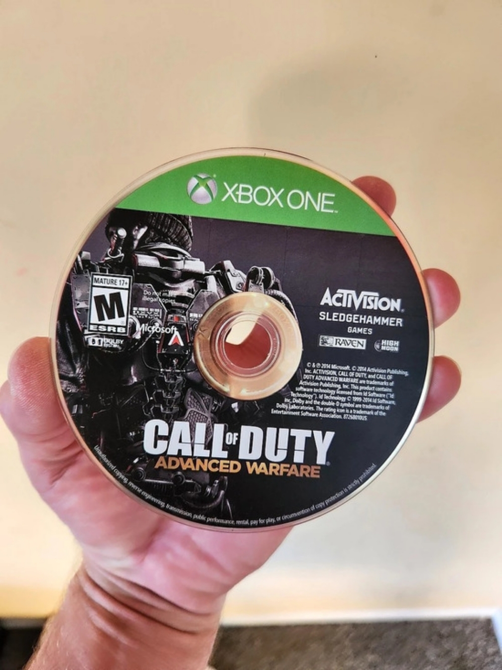 Activision Call of Duty: Advanced Warfare Xbox One Video Game Disc Only